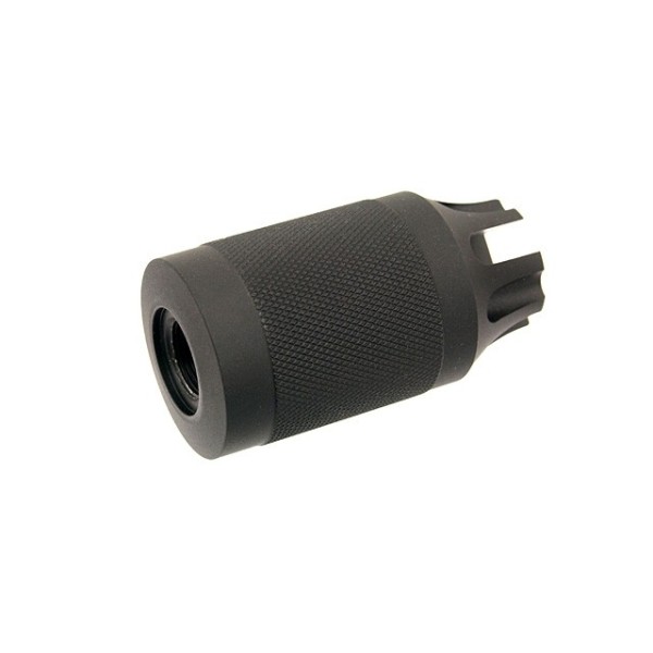 Cache flamme acier Airsoft type CQB 556 14mm CCW 