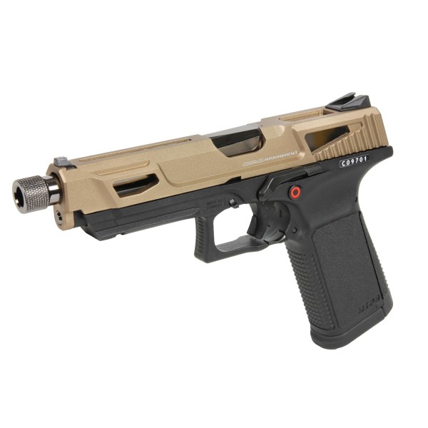 Réplique GBB pistolet GTP9 gaz 0,9J MS DST Gold 