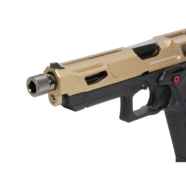 Réplique GBB pistolet GTP9 gaz 0,9J MS DST Gold 