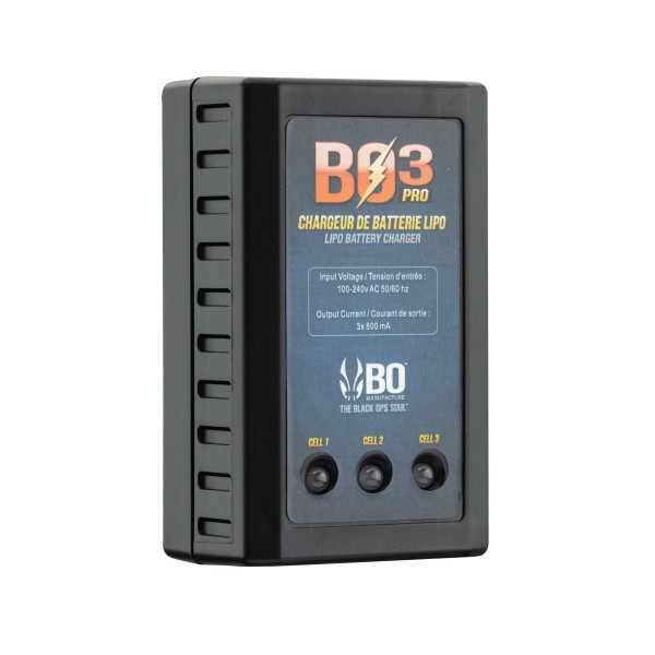 Chargeur de batterie BO3 LiPo 7,4V et 11,1V 