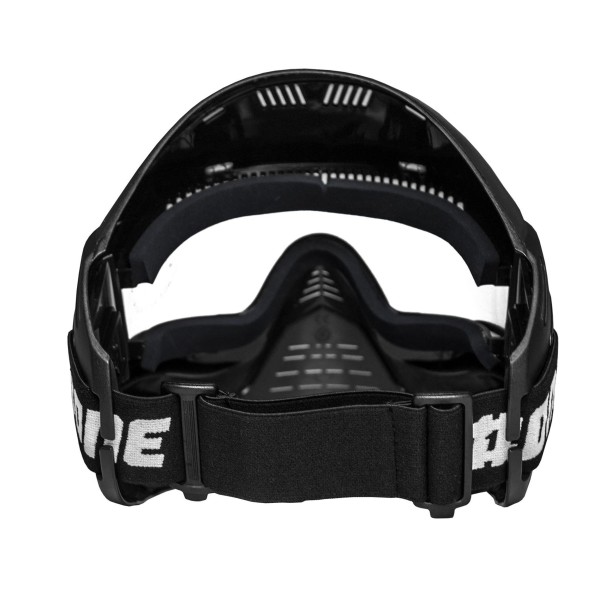 Masque Paintball One écran simple noir 