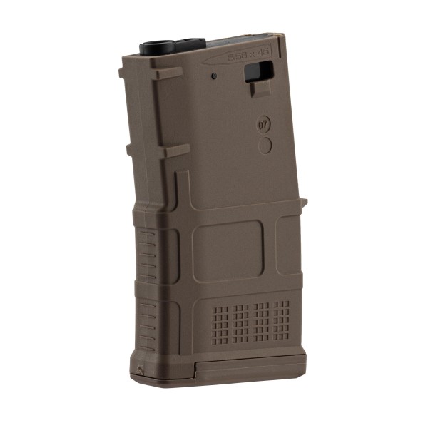 Chargeur AEG Low-cap M4 court Tan 20/70 coups 