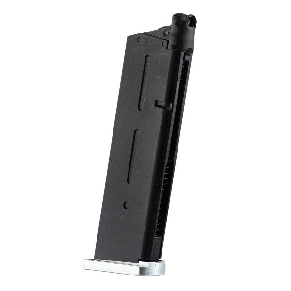 Chargeur VORSK 1911 MEU / VX-9 / VP-X Gaz noir ou chrome 