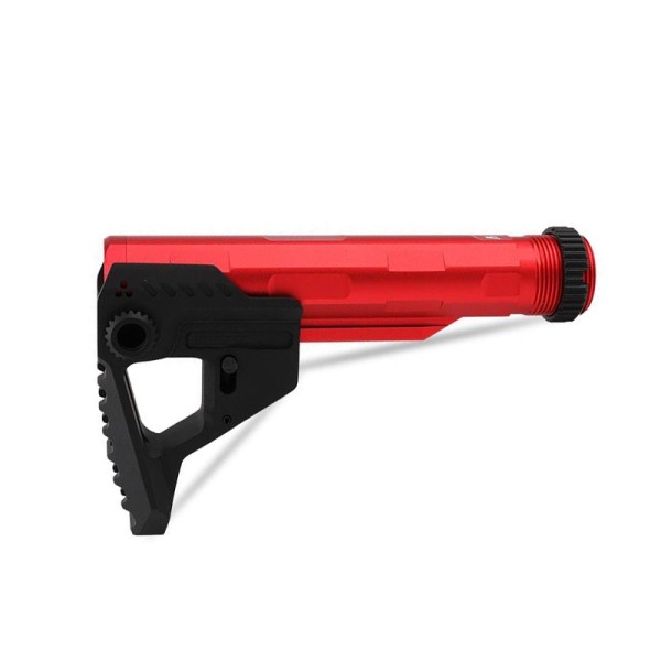 Crosse complète airsoft Storm pour AEG noir et rouge 