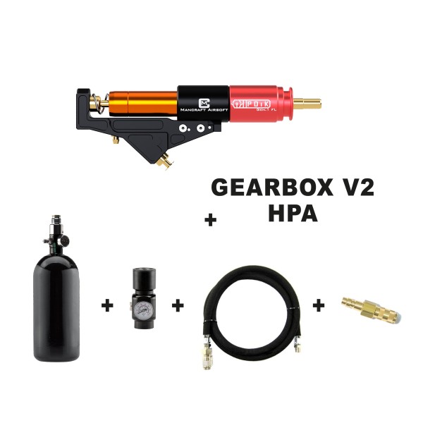 Pack HPA complet PDIK V2 GEN3 sans coques de gearbox 