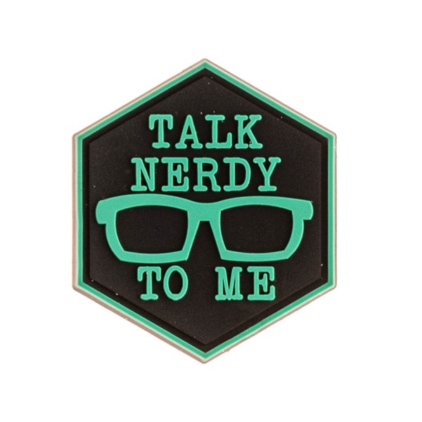 Patch Sentinel Gear TALK NERDY TO ME 