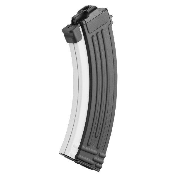 Chargeur mid-cap 90 billes White Storm pour AK Next GEN Tokyo Marui 