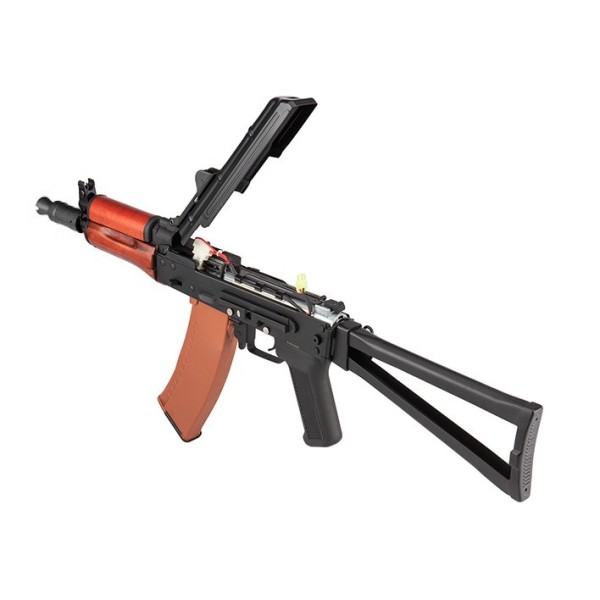 Réplique AEG AKS-74U acier et bois 1,0J 