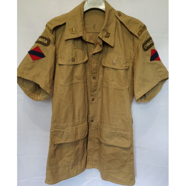 Veste saharienne canadian woman army corps ww2