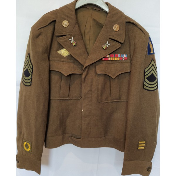 Blouson us army model 44 ike ww2 + photos