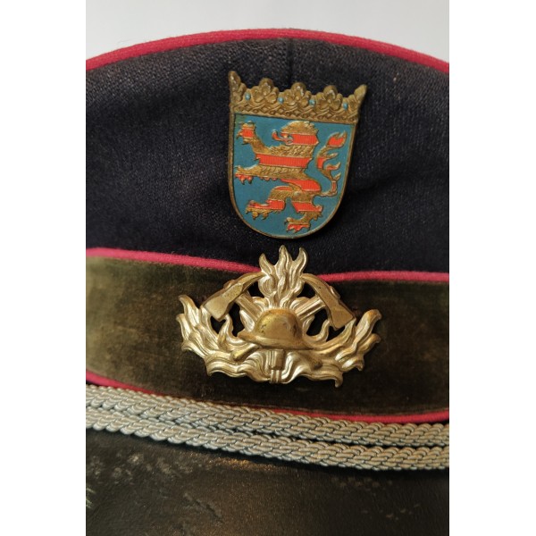 Casquette officier pompier...