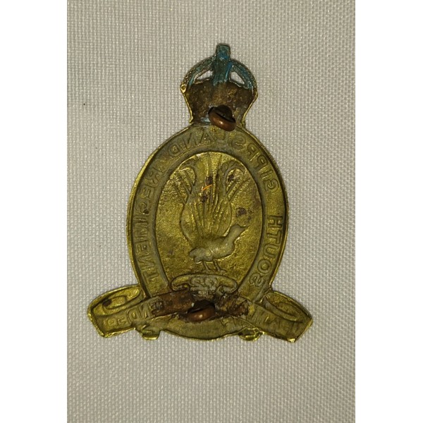 Cap badge australien ww1