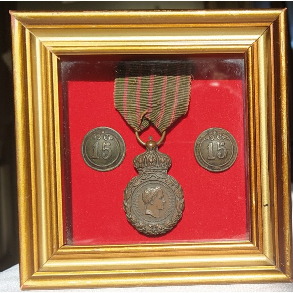 Napoléon médaille de st hélène  1857