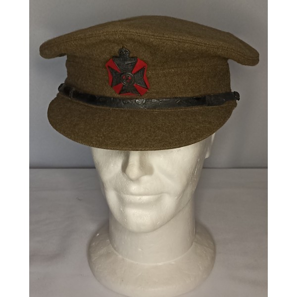 Casquette troupes anglaise ww1 king's royal rifle