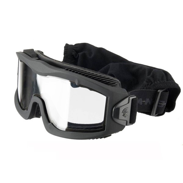 Lancer Tactical Masque Aero Antibué noir 3 ecrans 