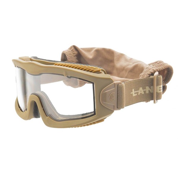 Lancer Tactical Masque Aero Antibué tan 3 ecrans 