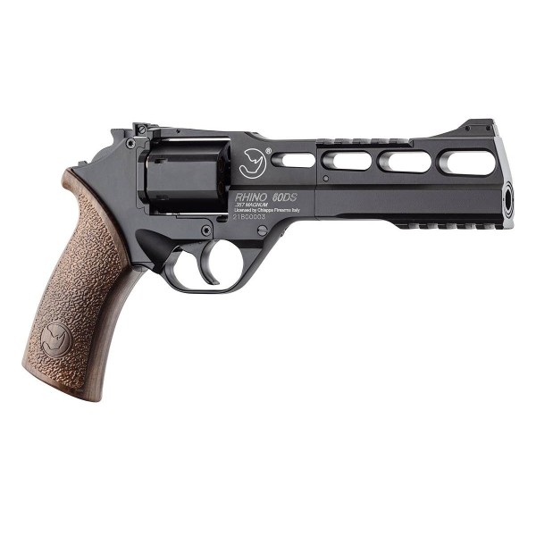 Réplique Airsoft revolver CO2 CHIAPPA RHINO 60DS black mat 0,95J 