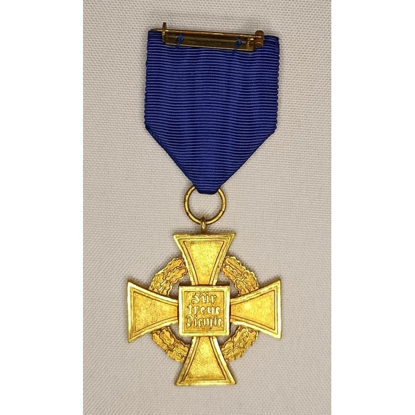 Médaille allemande 40 ans de service d'état ww2 39/45