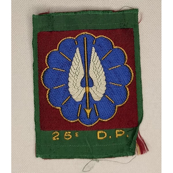 Insigne 25ème division parachutiste guerre algérie tap