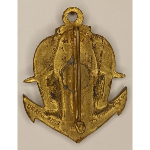 Rare insigne 2ème groupe de chasseurs laotiens indochine