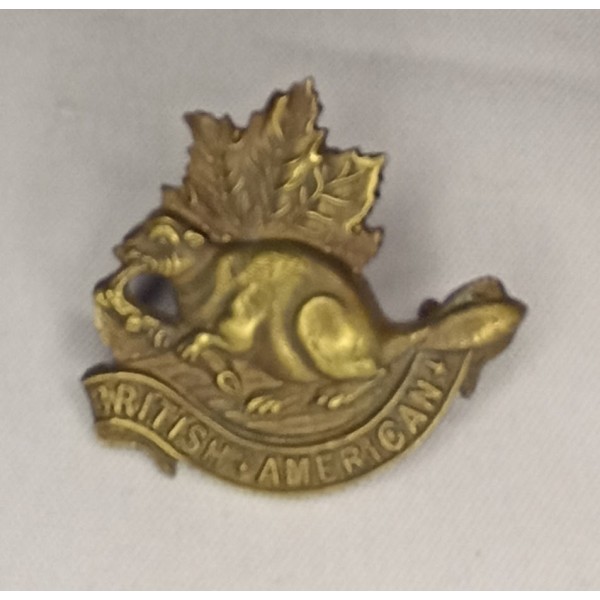 Insigne cap badge canadien régiment british américan ww1