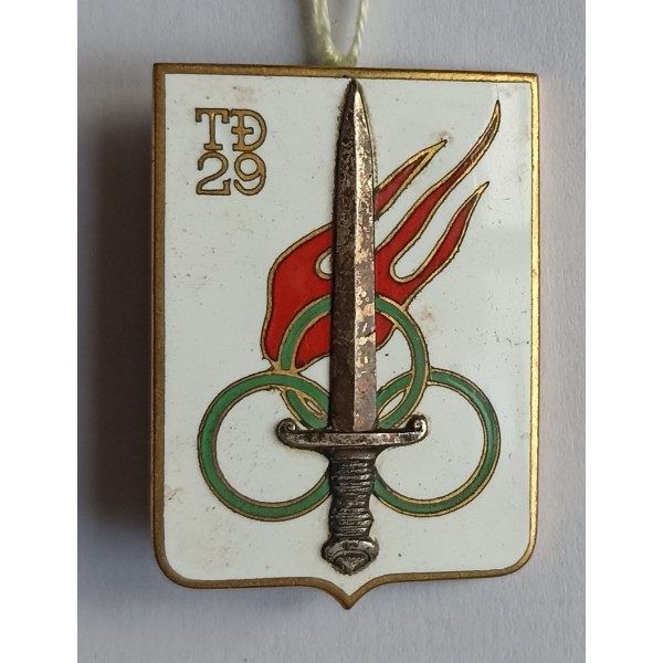 Insigne 29ème infanterie vietnamienne de tieu doan indochine