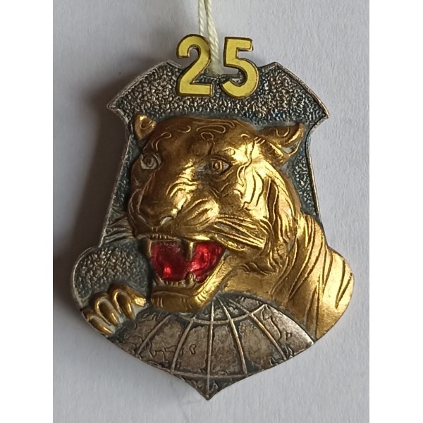 Insigne du 25ème bataillon d'infanterie vietnamienne guerre indochine