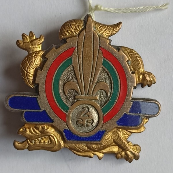 Insigne de la 2ème compagnie de réparation de la légion en indochine