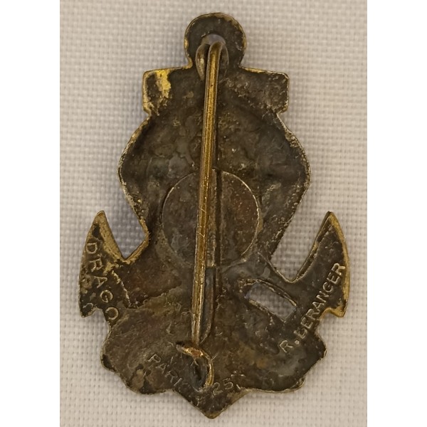 Rare insigne 1er type 2ème bccp indochine para sas