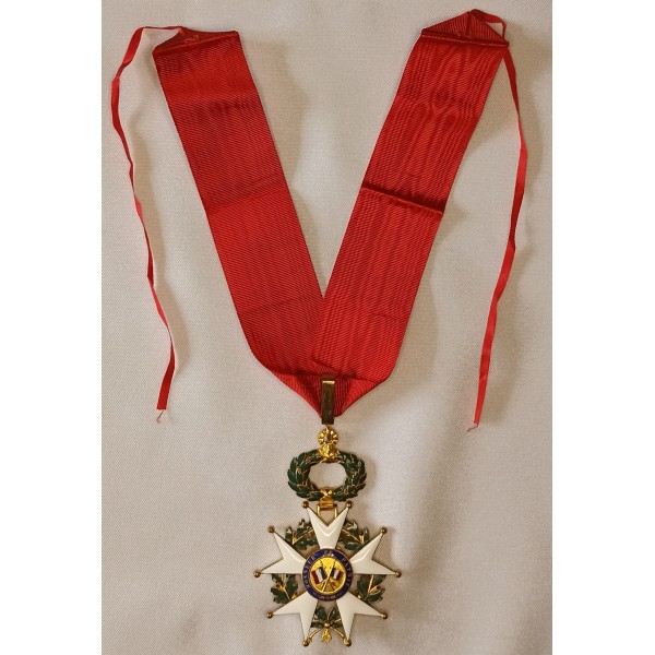 Croix de commandeur de la légion d'honneur iiième rep. 14/18