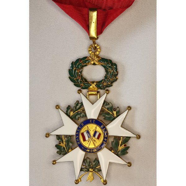 Croix de commandeur de la légion d'honneur iiième rep. 14/18