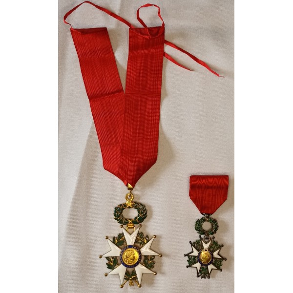 Croix de commandeur de la légion d'honneur iiième rep. 14/18