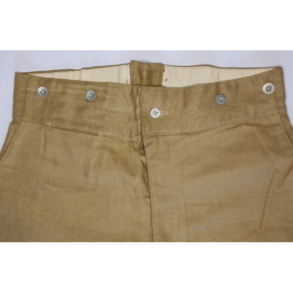 Pantalon culotte toile modèle 1915/27 troupes colonial légion 2gm