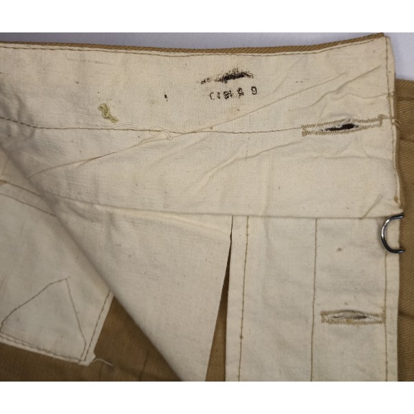 Pantalon culotte toile modèle 1915/27 troupes colonial légion 2gm