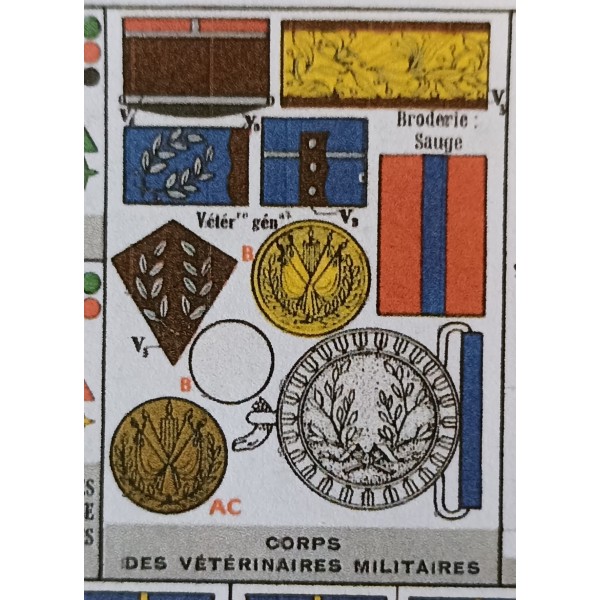 Vareuse s/off. vétérinaire militaire ww2 france 40