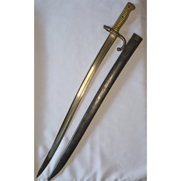 Sabre baïonnette chassepot modèle 1868 collection