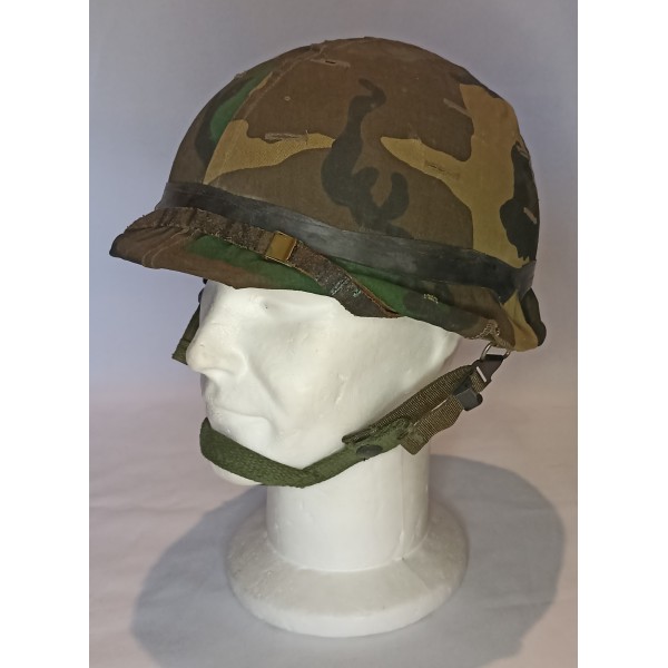 Casque us m1 troupes d'occupation us army en allemagne 1974