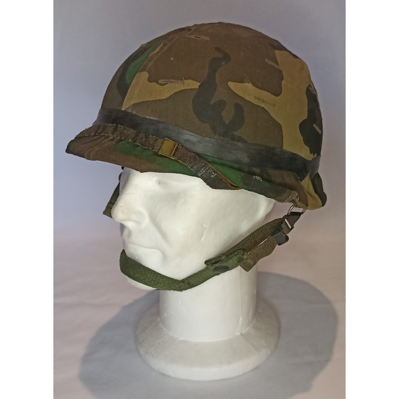 Casque us m1 troupes d'occupation us army en allemagne 1974