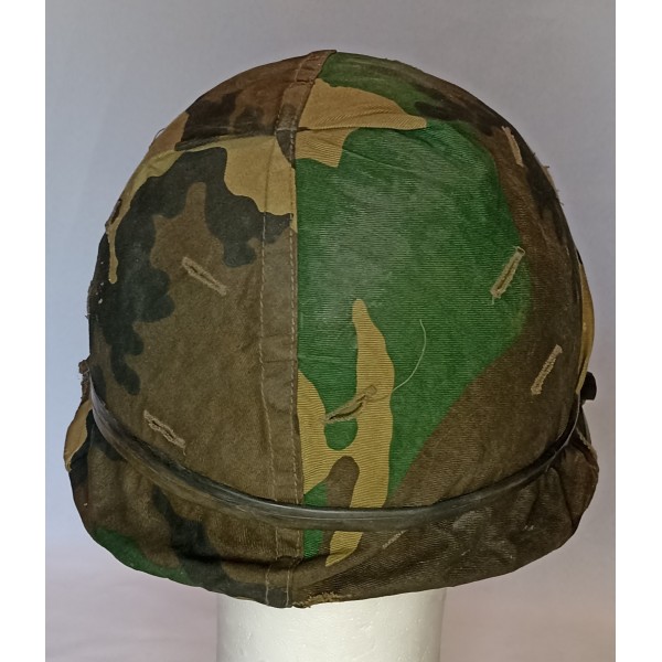 Casque us m1 troupes d'occupation us army en allemagne 1974