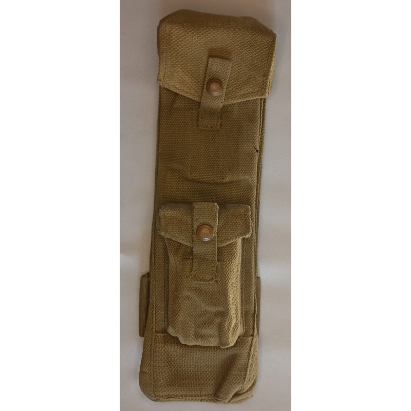 RARE Pouch porte 3 chargeurs PM Lanchester Mk I GB WW2