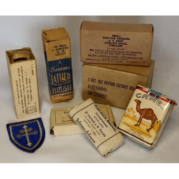 Lot US ARMY petit équipement du Gi's WW2