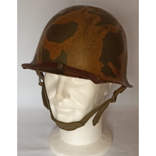 Casque model 51 camouflé modifier parachutiste tap