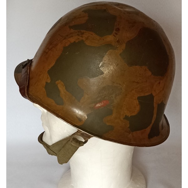 Casque model 51 camouflé modifier parachutiste tap