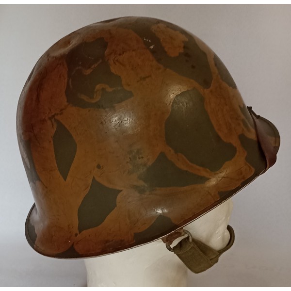 Casque model 51 camouflé modifier parachutiste tap