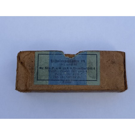 Boite vide de 15 cartouches allemande de WW2 - SMK 1940 (2) - Boites