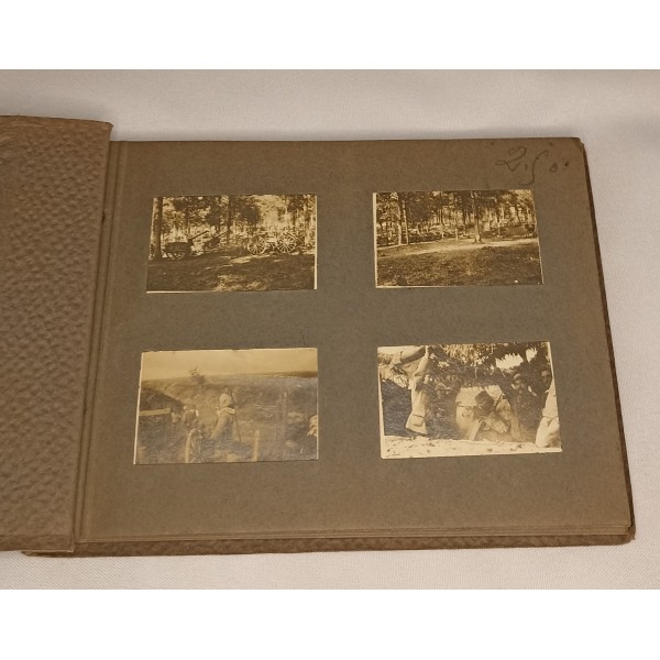 Album photos officier artillerie ww1 14/18