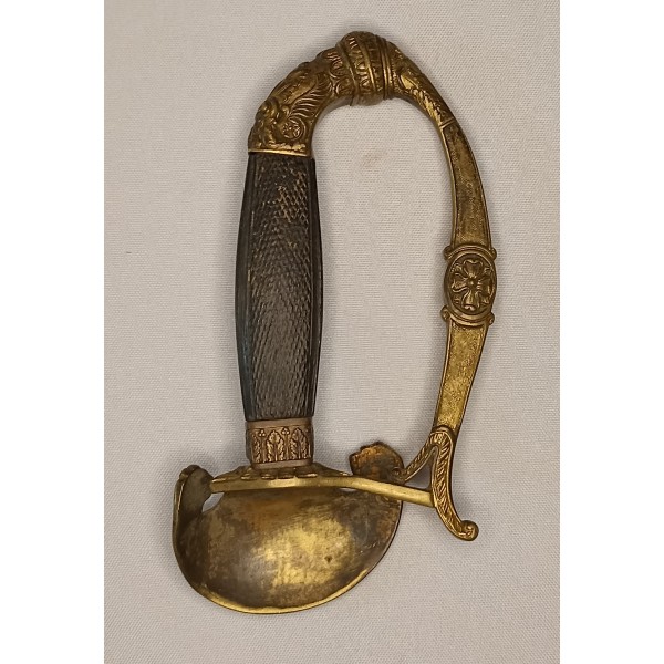 Garniture épée de court officier xixème siècle