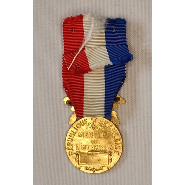 Médaille dévouement ministère de l'intérieur