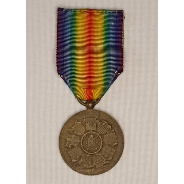 Médaille interalliée belge 1914/1918 ww1