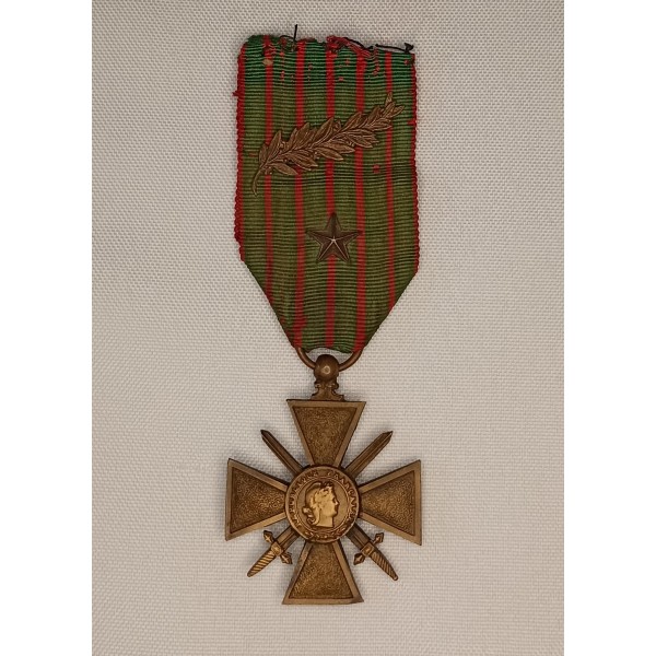 Croix de guerre 1914/1917 citations ww1